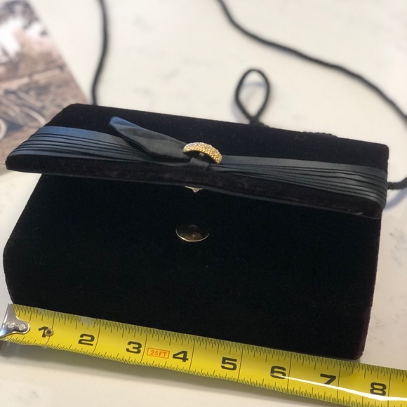 Handbag | Faux Velvet | NWOT - Picture 7 of 8